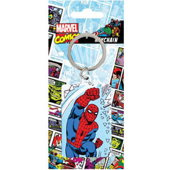 Marvel Comics Metal Keyring Spider-Man  - Official Merchandise Gifts