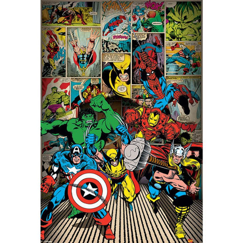 Marvel Comics Poster Heroes 111  - Official Merchandise Gifts