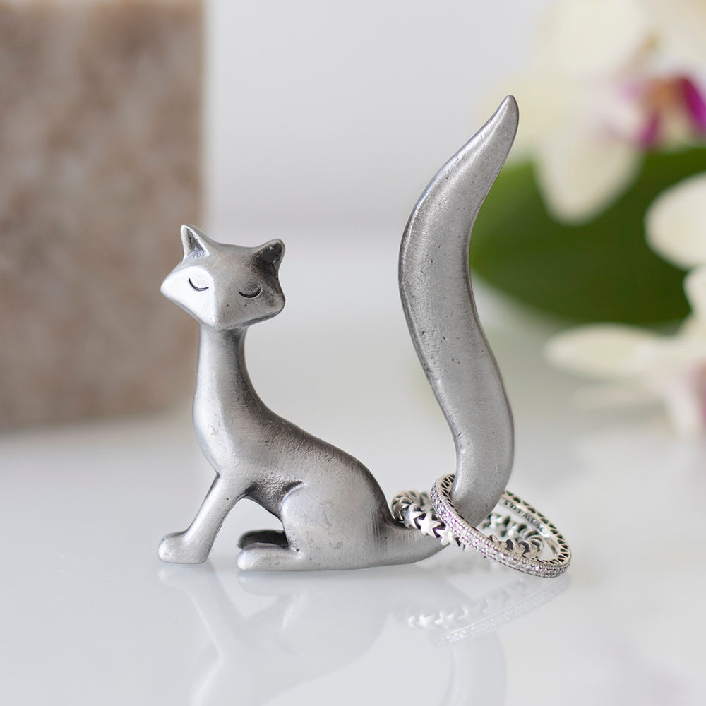 Metal Fox Ring Holder