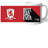 Personalised Middlesbrough Best Dad Ever Mug