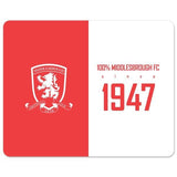 Personalised Middlesbrough FC 100 Percent Mouse Mat