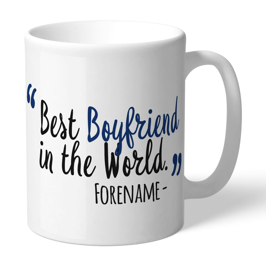 Personalised Millwall Best Boyfriend In The World Mug
