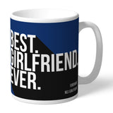 Personalised Millwall Best Girlfriend Ever Mug