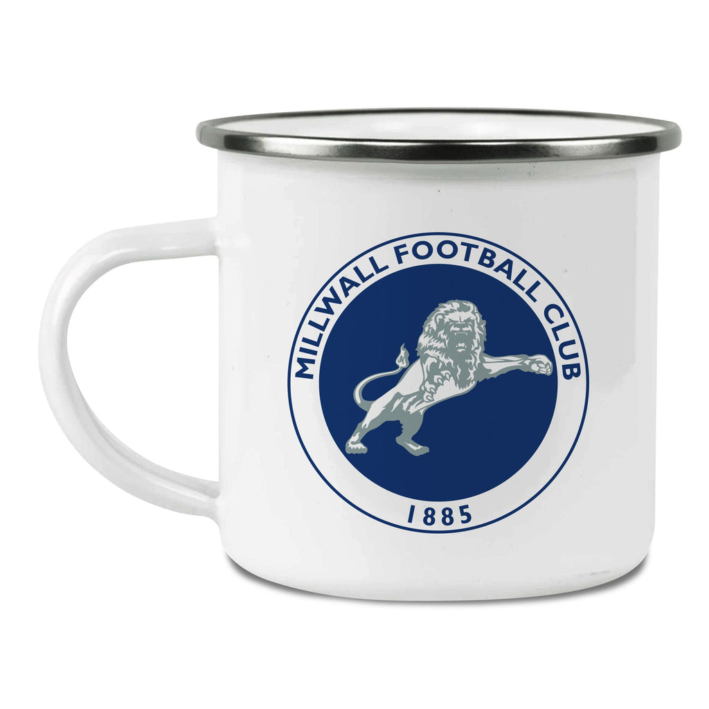 Millwall FC Back of Shirt Enamel Camping Mug