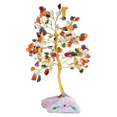 Multi-gem Gemstone Tree Ornament - 160 Stone