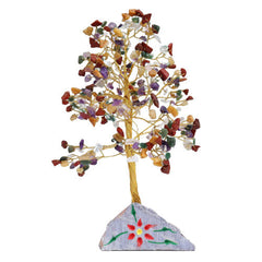 Multi-gem Gemstone Tree Ornament - 320 Stone