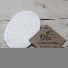 Natural Loofah Body Scrubs - Oval