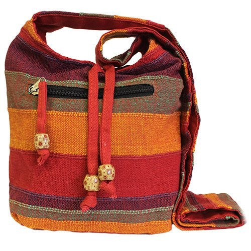 Nepal Sling Bag - Sunset Reds