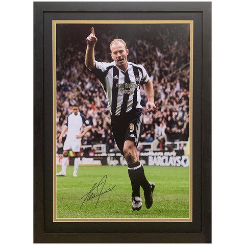 Newcastle United FC Shearer Signed Framed Print  - Official Merchandise Gifts