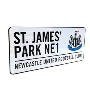 Newcastle United FC Street Sign  - Official Merchandise Gifts