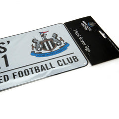 Newcastle United FC Street Sign  - Official Merchandise Gifts
