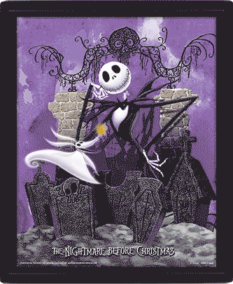 Nightmare Before Christmas Framed 3D Picture  - Official Merchandise Gifts