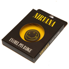 Nirvana Badge  - Official Merchandise Gifts