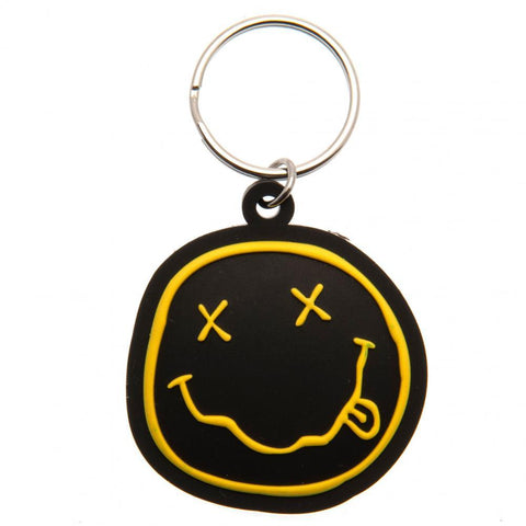 Nirvana PVC Keyring  - Official Merchandise Gifts