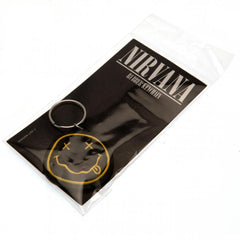 Nirvana PVC Keyring  - Official Merchandise Gifts