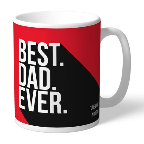 Personalised Nottingham Forest Best Dad Ever Mug
