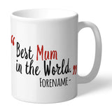 Personalised Nottingham Forest Best Mum In The World Mug