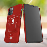 Nottingham Forest FC Personalised iPhone 11 Pro Snap Case