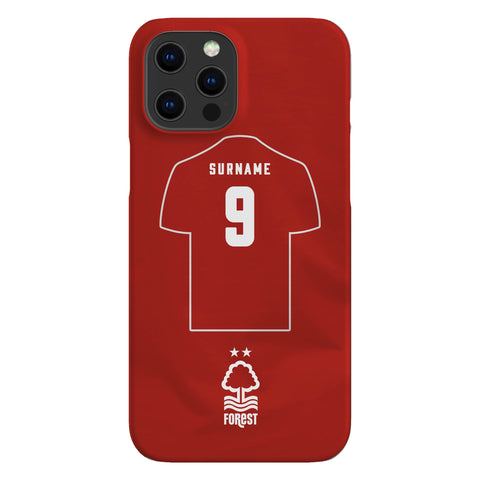 Nottingham Forest FC Personalised iPhone 12 Pro Max Snap Case