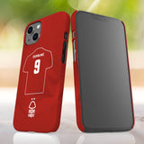 Nottingham Forest FC Personalised iPhone 13 Snap Case