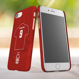 Nottingham Forest FC Personalised iPhone 8 Snap Case