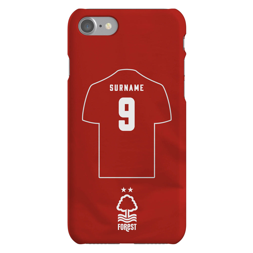 Nottingham Forest FC Personalised iPhone SE2 (2020) Snap Case