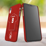 Nottingham Forest FC Personalised iPhone XR Snap Case