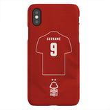Nottingham Forest FC Personalised iPhone XS Snap Case