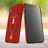 Nottingham Forest FC Personalised iPhone XS Snap Case