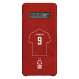 Nottingham Forest FC Personalised Samsung Galaxy S10 Plus Snap Case