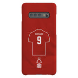 Nottingham Forest FC Personalised Samsung Galaxy S10 Snap Case