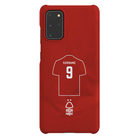 Nottingham Forest FC Personalised Samsung Galaxy S20 Plus Snap Case