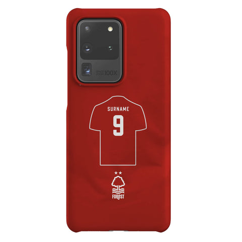 Nottingham Forest FC Personalised Samsung Galaxy S20 Ultra Snap Case