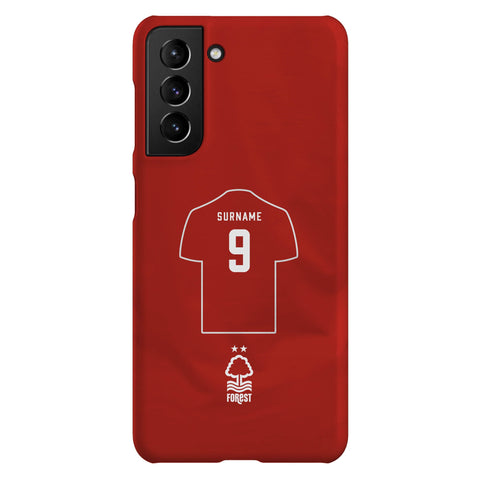 Nottingham Forest FC Personalised Samsung Galaxy S21 Plus Snap Case