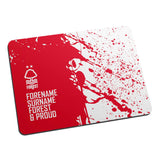 Personalised Nottingham Forest FC Proud Mouse Mat