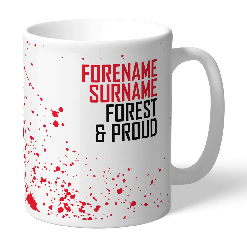 Personalised Nottingham Forest FC Proud Mug