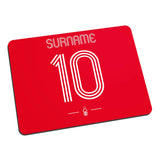 Personalised Nottingham Forest FC Retro Shirt Mouse Mat