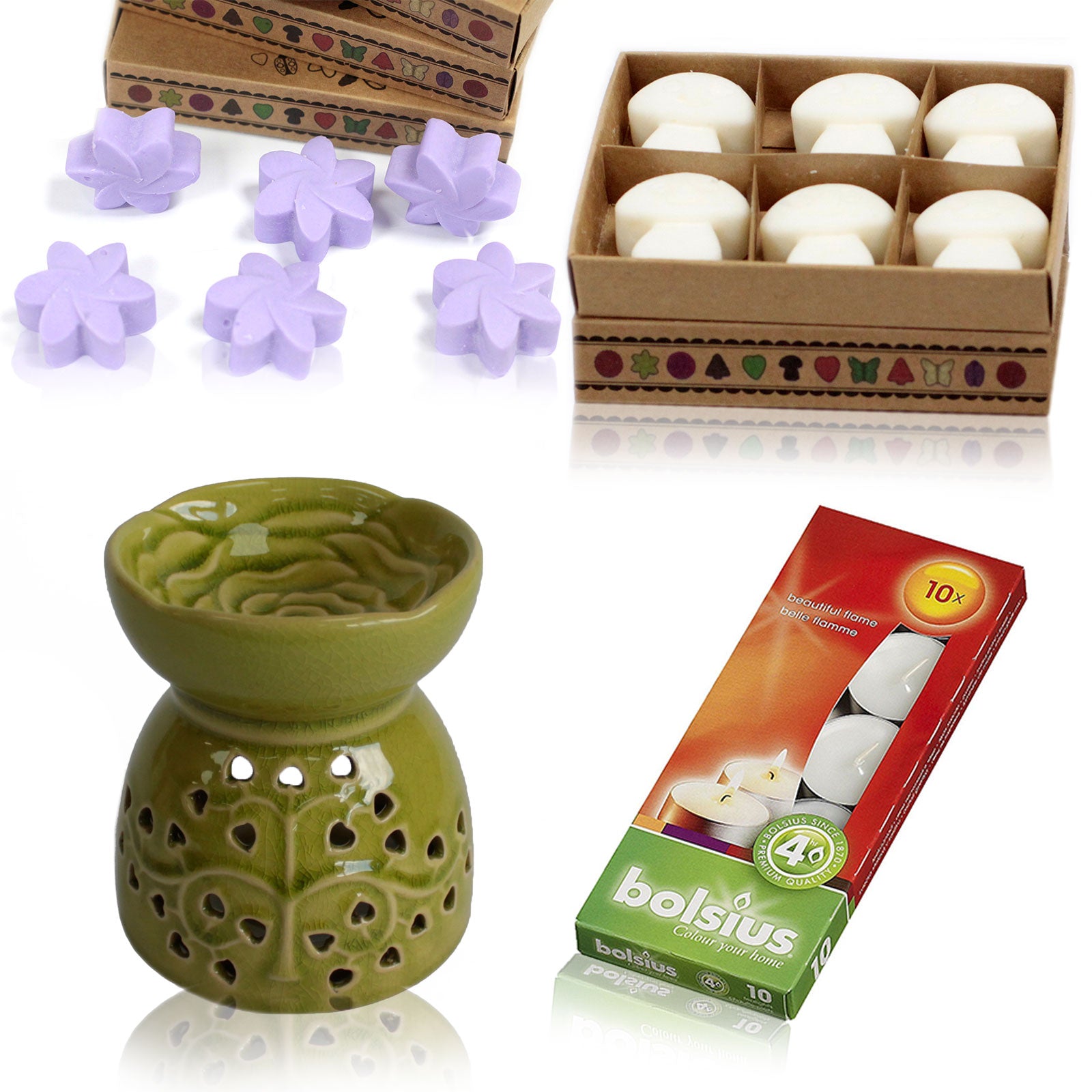 Oil Burner and Wax Melts Kit