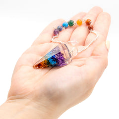 Orgonite Power Chakra Pendulum - Chakra