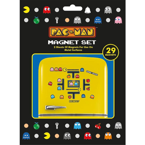 Pac-Man Fridge Magnet Set  - Official Merchandise Gifts