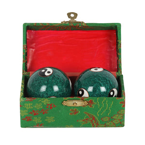 Pair of Green Stress Balls