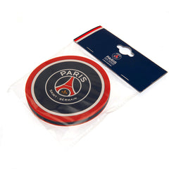 Paris Saint Germain FC 2pk Coaster Set  - Official Merchandise Gifts