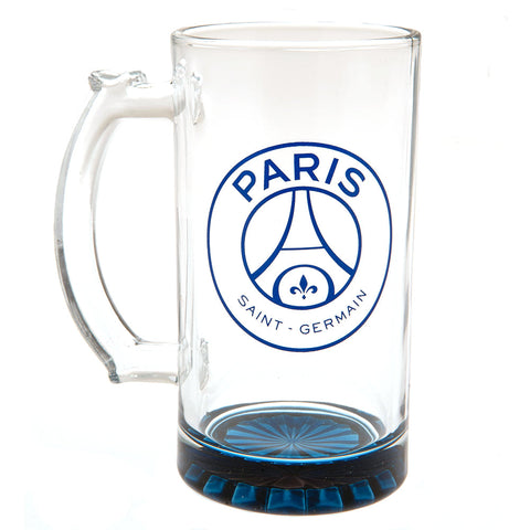 Paris Saint Germain FC Stein Glass Tankard  - Official Merchandise Gifts