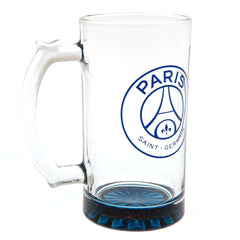 Paris Saint Germain FC Stein Glass Tankard  - Official Merchandise Gifts
