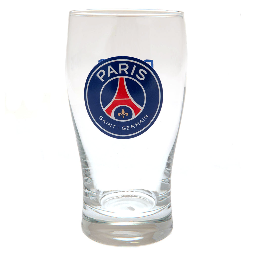 Paris Saint Germain FC Tulip Pint Glass  - Official Merchandise Gifts