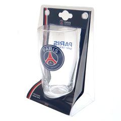 Paris Saint Germain FC Tulip Pint Glass  - Official Merchandise Gifts