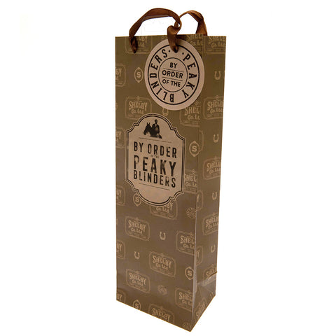 Peaky Blinders Bottle Gift Bag  - Official Merchandise Gifts