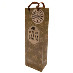 Peaky Blinders Bottle Gift Bag  - Official Merchandise Gifts