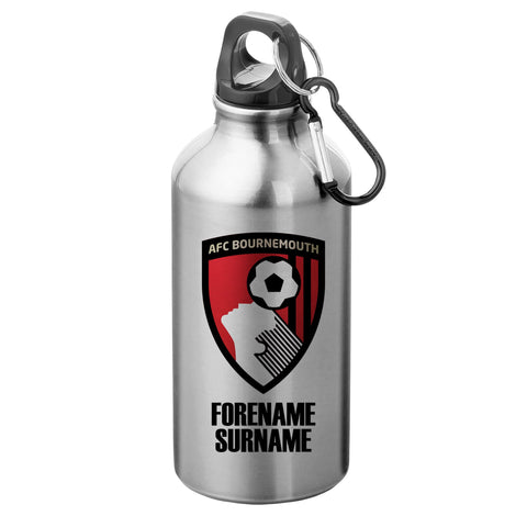 Personalised AFC Bournemouth Crest Sport Drinks Bottle