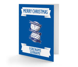 Personalised Birmingham Christmas Card - Official Merchandise Gifts